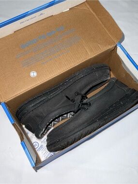 Hey Dude Boy’s Black Casual Slip-On Loafers
